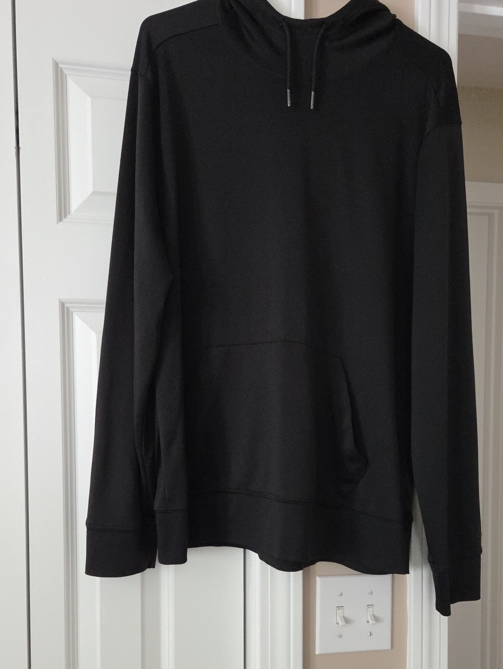 RBX Black Pullover Hoodie with Kangaroo Pocket